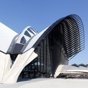 L'aéroport de Saint-Exupéry près de Lyon
