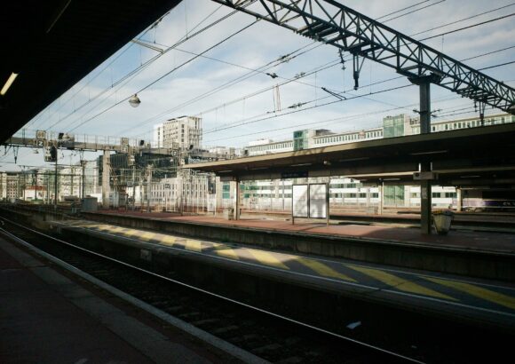 Gare ferroviaire à Lyon